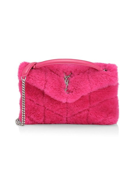 Shearling Puffer Bag | Saks Fifth Avenue