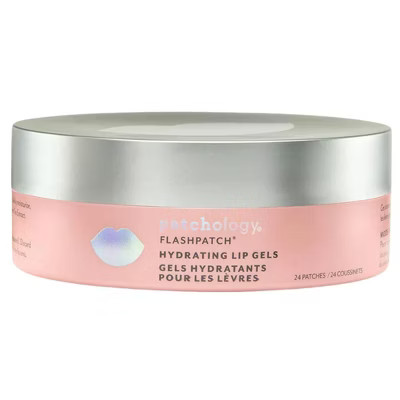 Patchology FlashPatch Hydrating Lip Mask Gels with Hyaluronic Acid, Green Tea and Peptides for Ultra Hydration & Repair | Lip Treatment -(24 Patches) | Target