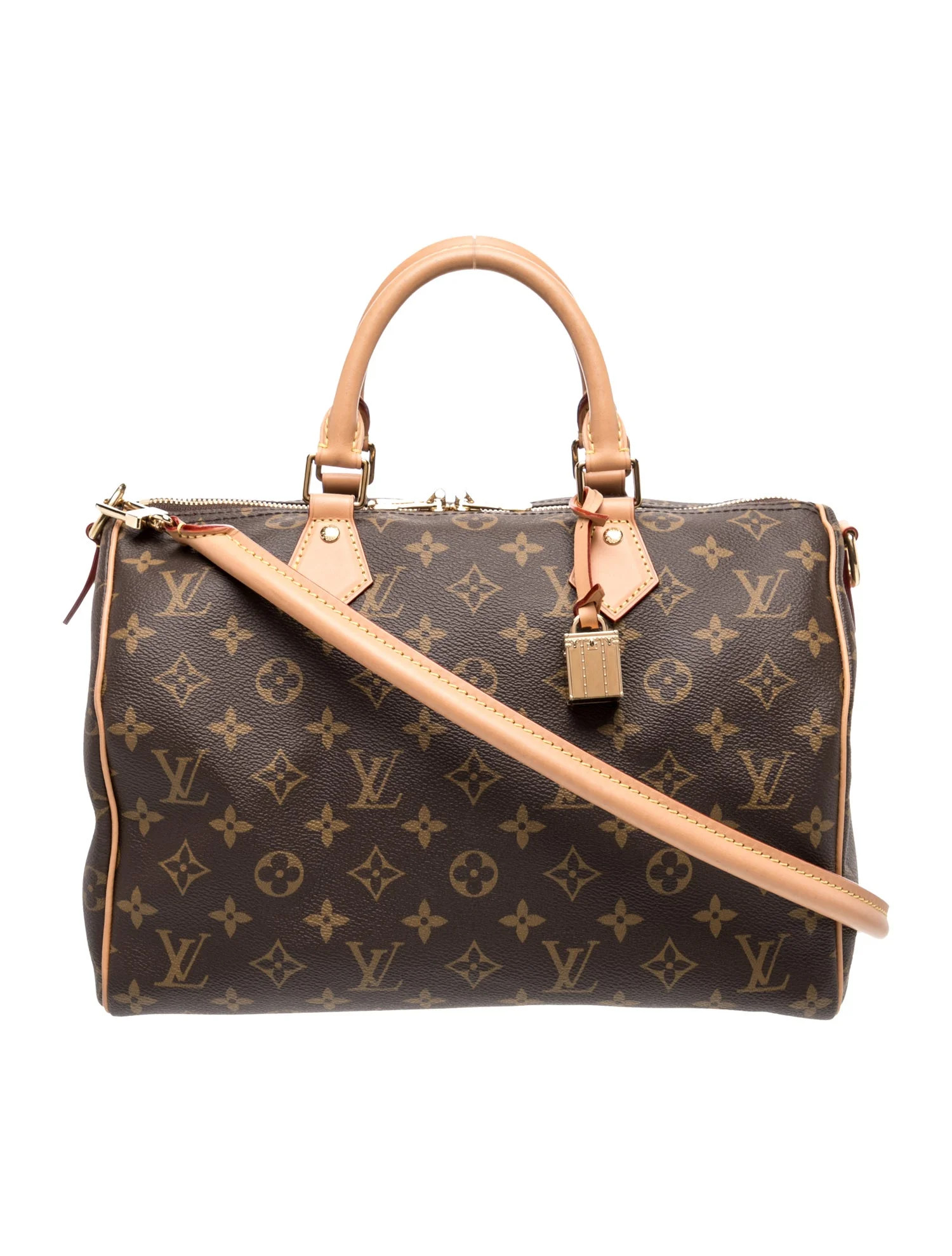 Louis Vuitton LV Monogram crafty speedy soft 30 - Brown Handle Bags, Handbags - LOU1229059 | The ... | The RealReal