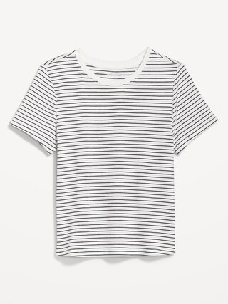 Striped Slim-Fit T-Shirt for Women | Old Navy (US)