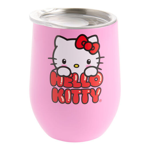 Pink Hello Kitty Love Stainless Steel Stemless Drink Tumbler by World Market | World Market