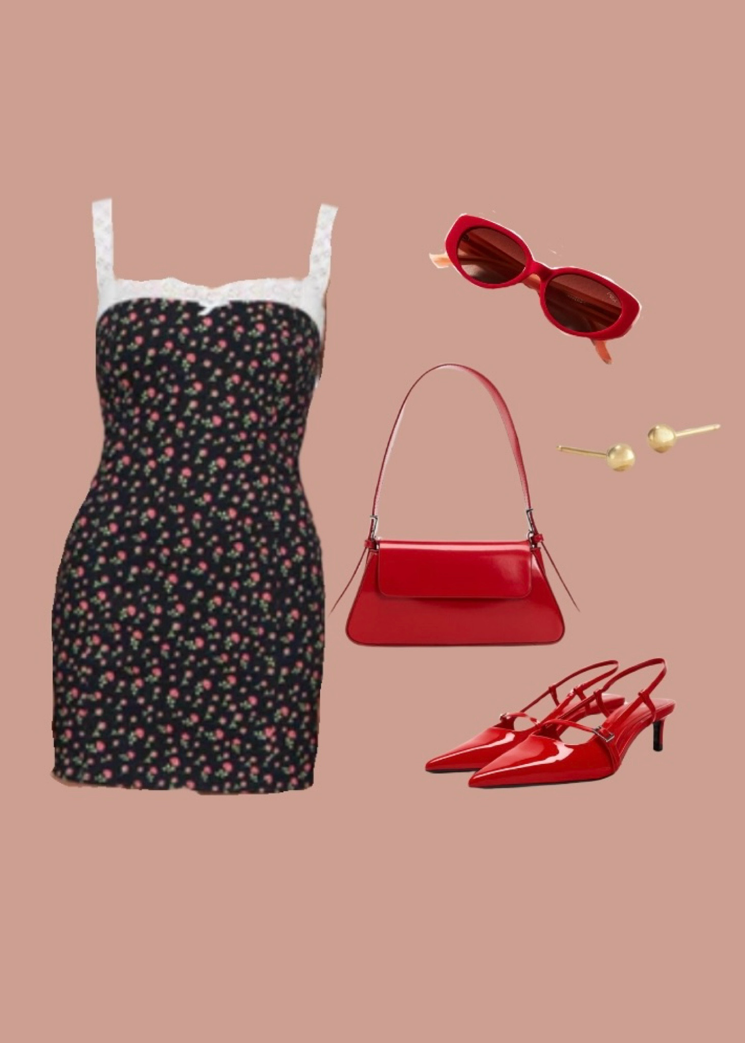 Spring outfit inspo with a pop of color ♥️🍒🌶️🍷

#LTKSeasonal #LTKshoecrush #LTKfindsunder100