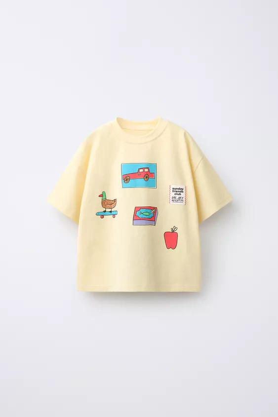 ELEMENTS PRINT T-SHIRT | Zara US