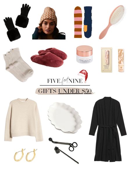 Gift list for her, under $50 // Christmas gifts, holiday gifts 

#LTKHoliday #LTKunder50