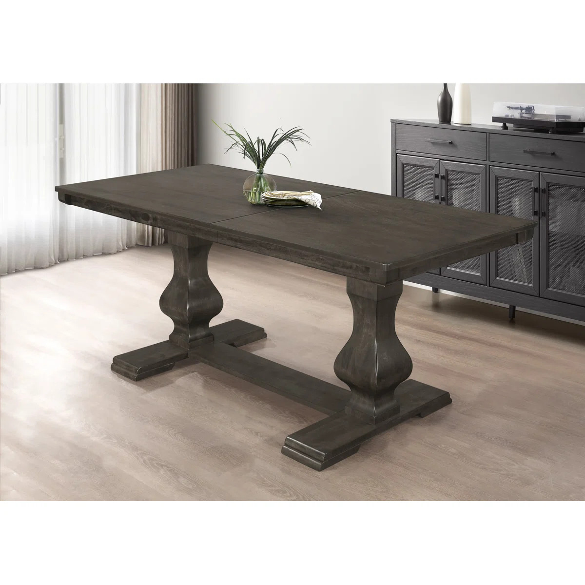 Gareth Solid Wood Base Dining Table | Wayfair North America