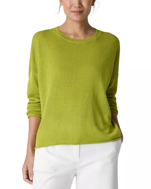 Eileen Fisher Crewneck Sweater   | Bloomingdale's Women | Bloomingdale's (US)