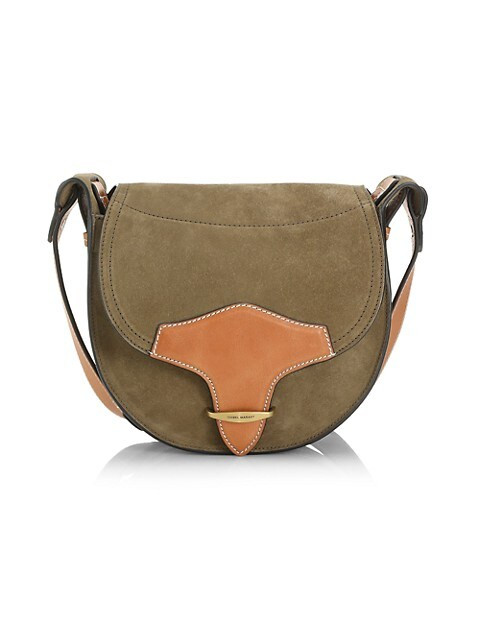 Isabel Marant Botsy Suede Saddle Bag | Saks Fifth Avenue
