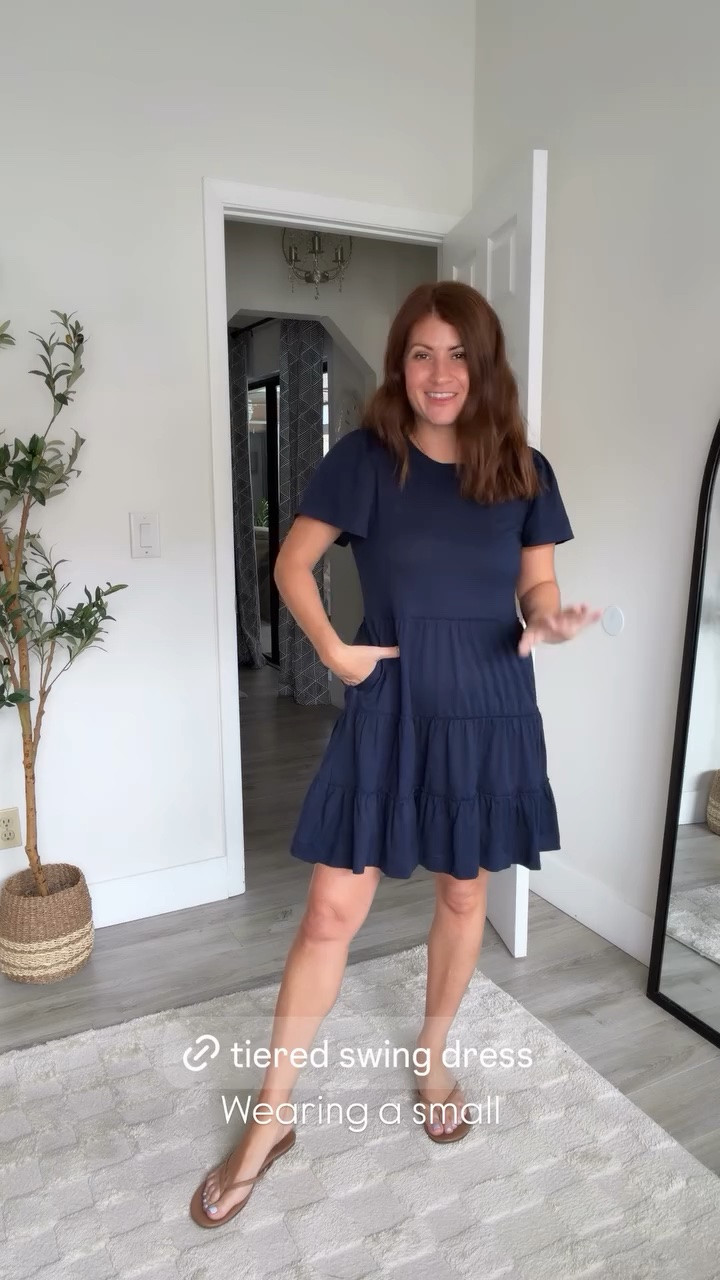 Wearing a small