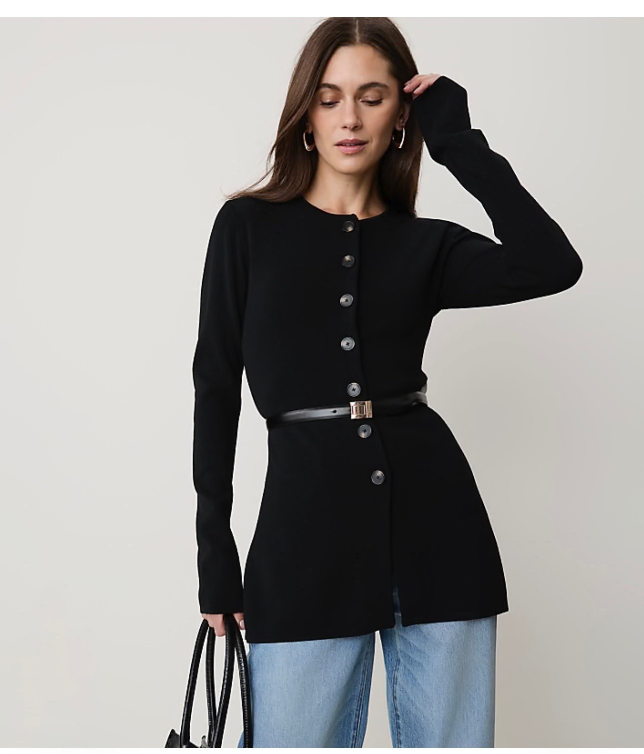 Long sweater for a fall outfit, business casual outfit

#LTKdayinmylife #LTKootd #LTKSeasonal