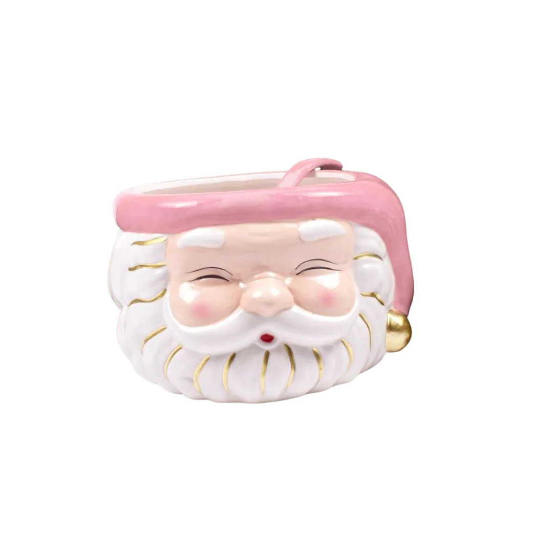 Pink Santa Punch Bowl | Pink Antlers