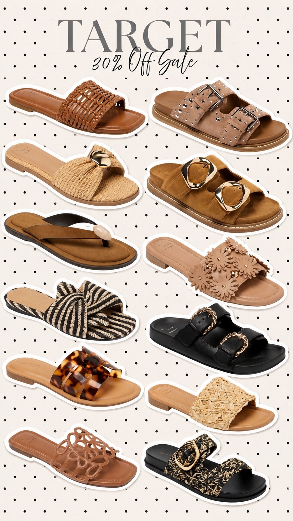 30% off sandal sale at Target

#LTKSaleAlert