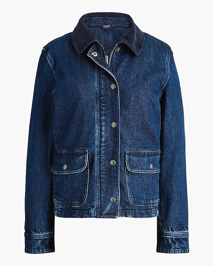 Denim field jacket | J.Crew Factory