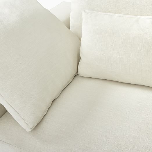 Harmony Modular 3-Piece Small Ottoman Sectional (80"–86") | West Elm (US)