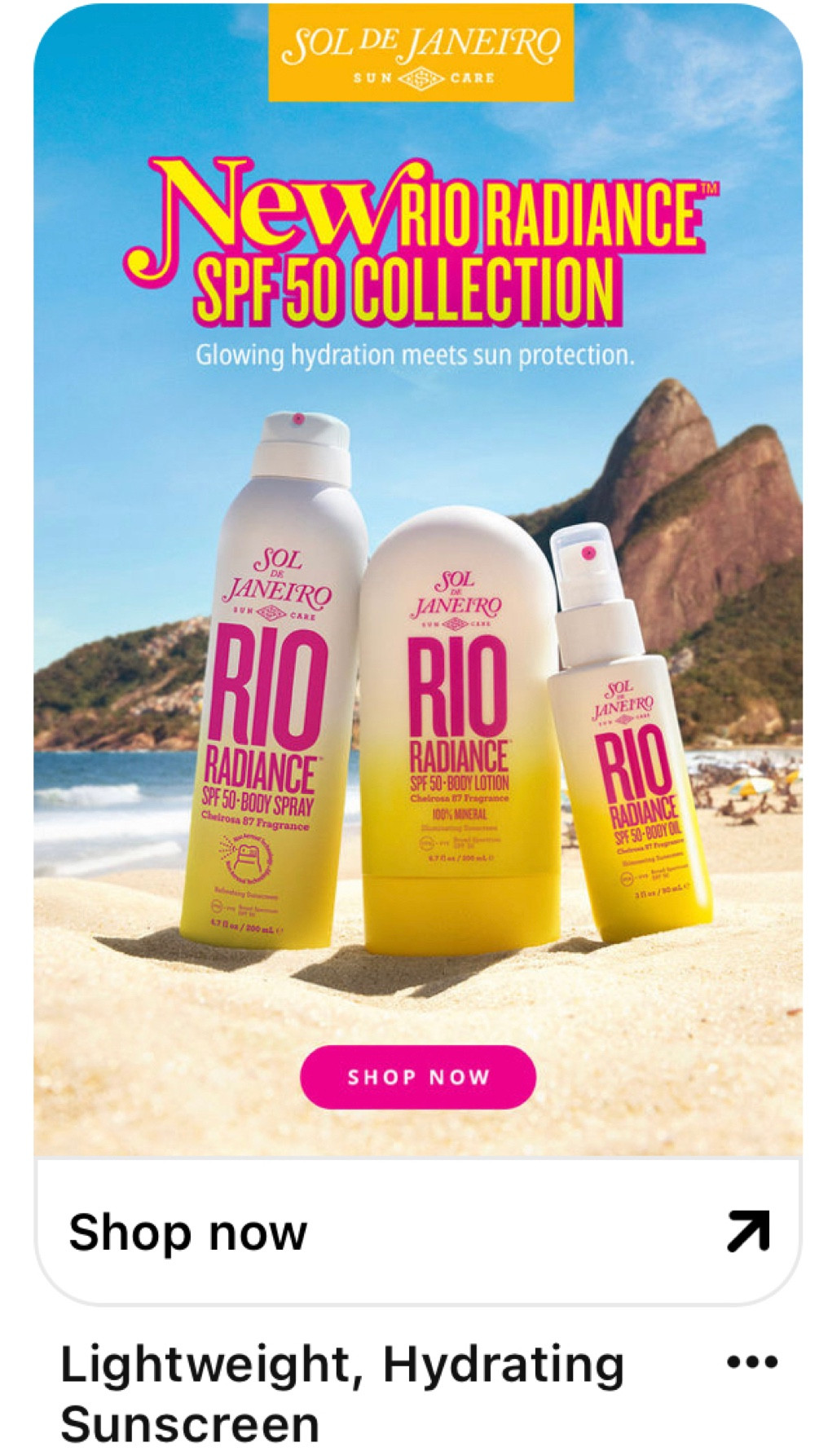 Check out the New Sol De Janeiro Rio Radiance Spf sunscreen & fragrance set! 

✨ sunscreen, face sunscreen, sun hat, sol de janeiro, skincare, fragrance, skin care routine, 

#LTKtravel #LTKswim #LTKbeauty