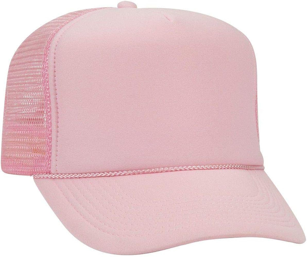 OTTO Polyester Foam Front 5 Panel High Crown Mesh Back Trucker Hat | Amazon (US)
