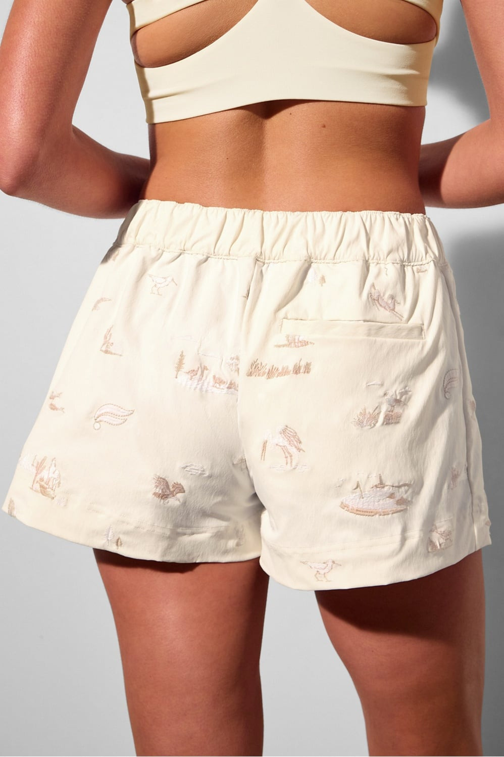 Pleated Flounce Short | Fabletics