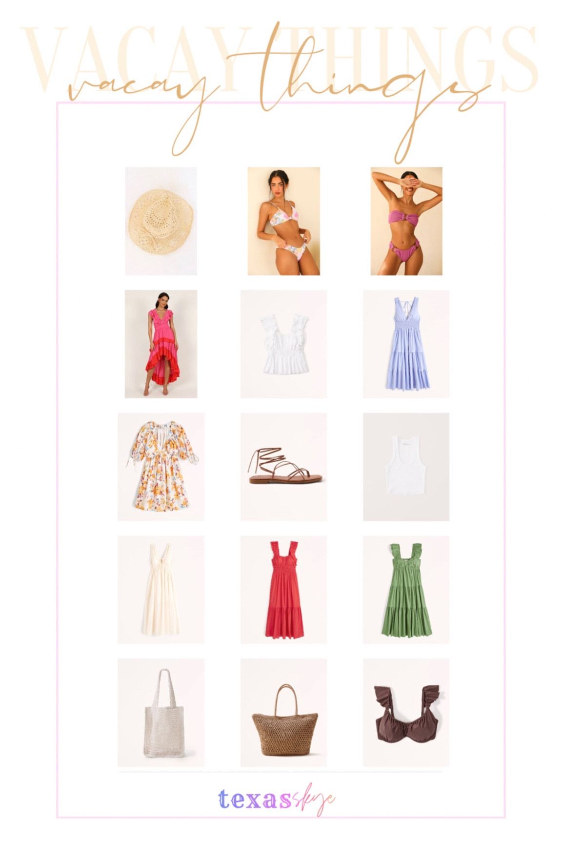 Beach vacation clothes ⛱️

Sharing a ton of beach vacation looks on my LTK! These fines include cover ups, on onion, bikini, tops for large busts, bikini bottoms, that are bump-friendly, maternity bathing suits, sandals, beach totes, beach bags and dresses!

This series includes:
Dinner outfit 
Abercrombie and Fitch
Walmart finds
Target swim
Target finds 
Target shoes
Birkenstock 
Tkees

#LTKtravel #LTKunder100 #LTKswim