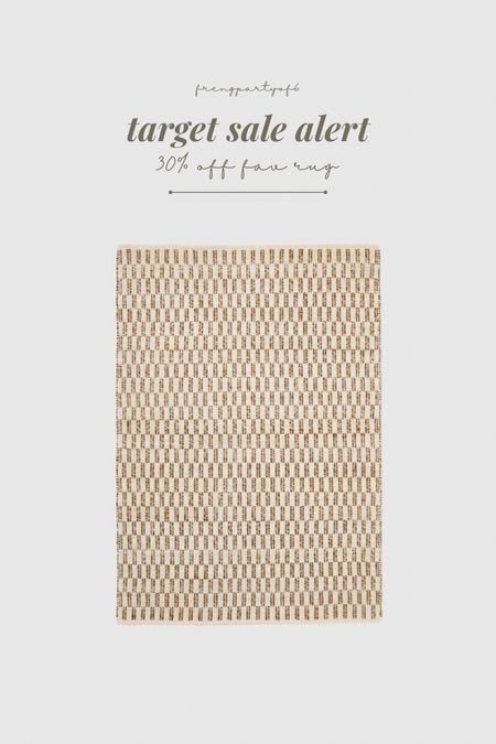 My favorite target rugs is 30% off the 7x10’ size. This rug is so pretty in person!

#LTKhome #LTKsalealert
