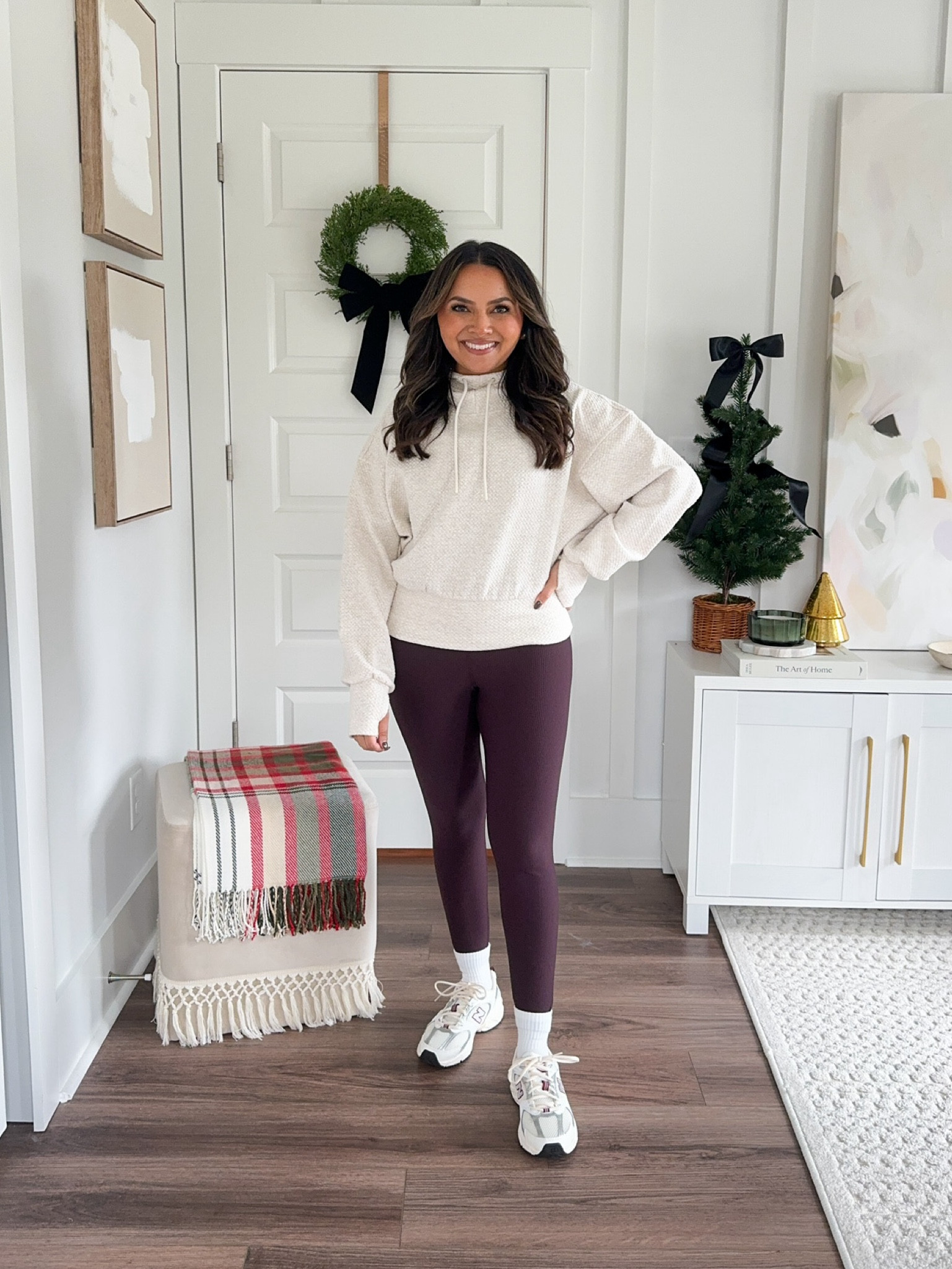 Ivory fleece hoodie size XS petite TTS 
Burgundy bodysuit size S petite TTS 
Sneakers size 6.5 TTS

Sneakers 
Winter Outfits 
Fall Outfits 
Activewear 
Casual Outfits 

Honey Sweet Petite 
Honeysweetpetite 

#LTKStyleTip #LTKActive #LTKSeasonal