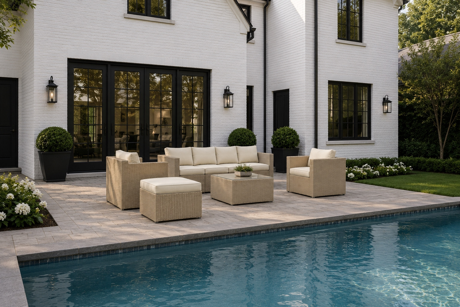 patio furniture, patio set, patio chair, entry console, entryway, mirror, lamp, decor, Coffee table, living room Home details linked ✨ Amazon, Etsy, Wayfair, Target, Restoration Hardware, Pottery Barn, Arhaus, Walmart, Studio McGee, Serena & Lily, Crate & Barrel, West Elm, Threshold, HomeGoods, and more 🤍 Furniture, decor, lighting, rugs, mirrors, styling pieces, and organization favorites  

 #LTKSeasonal #LTKHome #LTKSwim