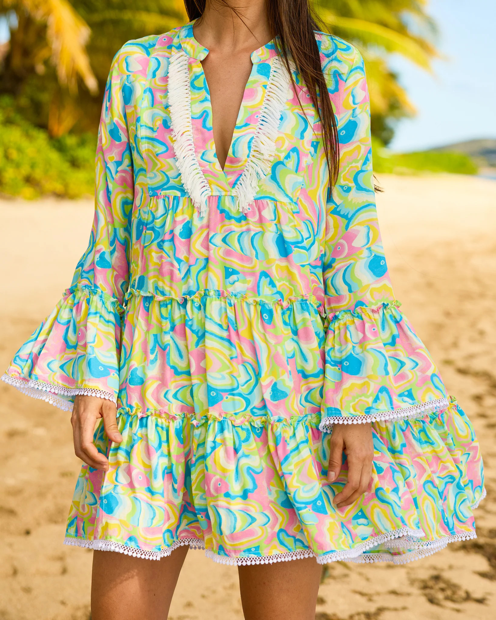 The St. Lucia - Tunic Dress | Kenny Flowers