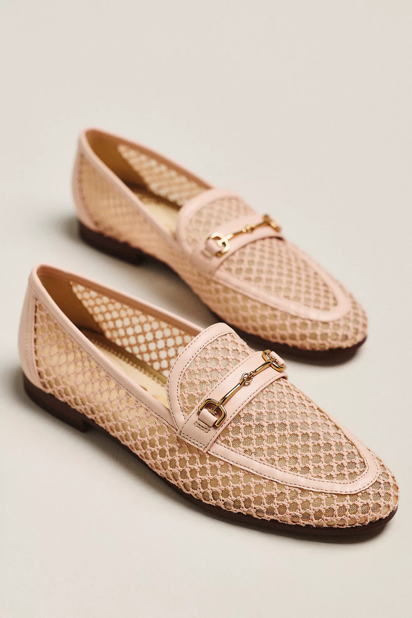 Sam Edelman Loraine Mesh Horsebit Hardware Loafers | Anthropologie (US)