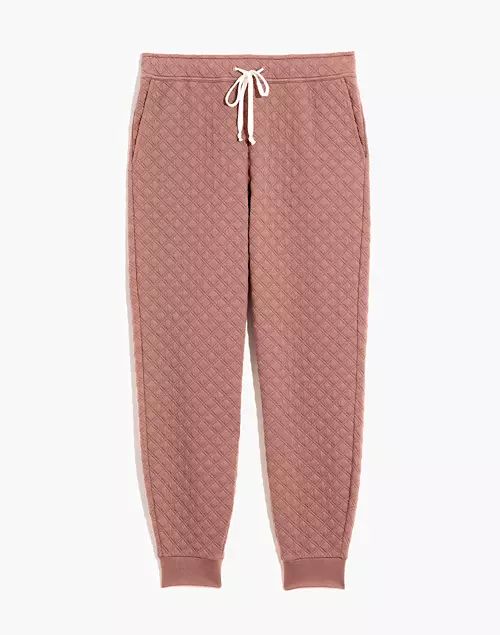 (Re)sourced Quilted Jogger Sweatpants | Madewell