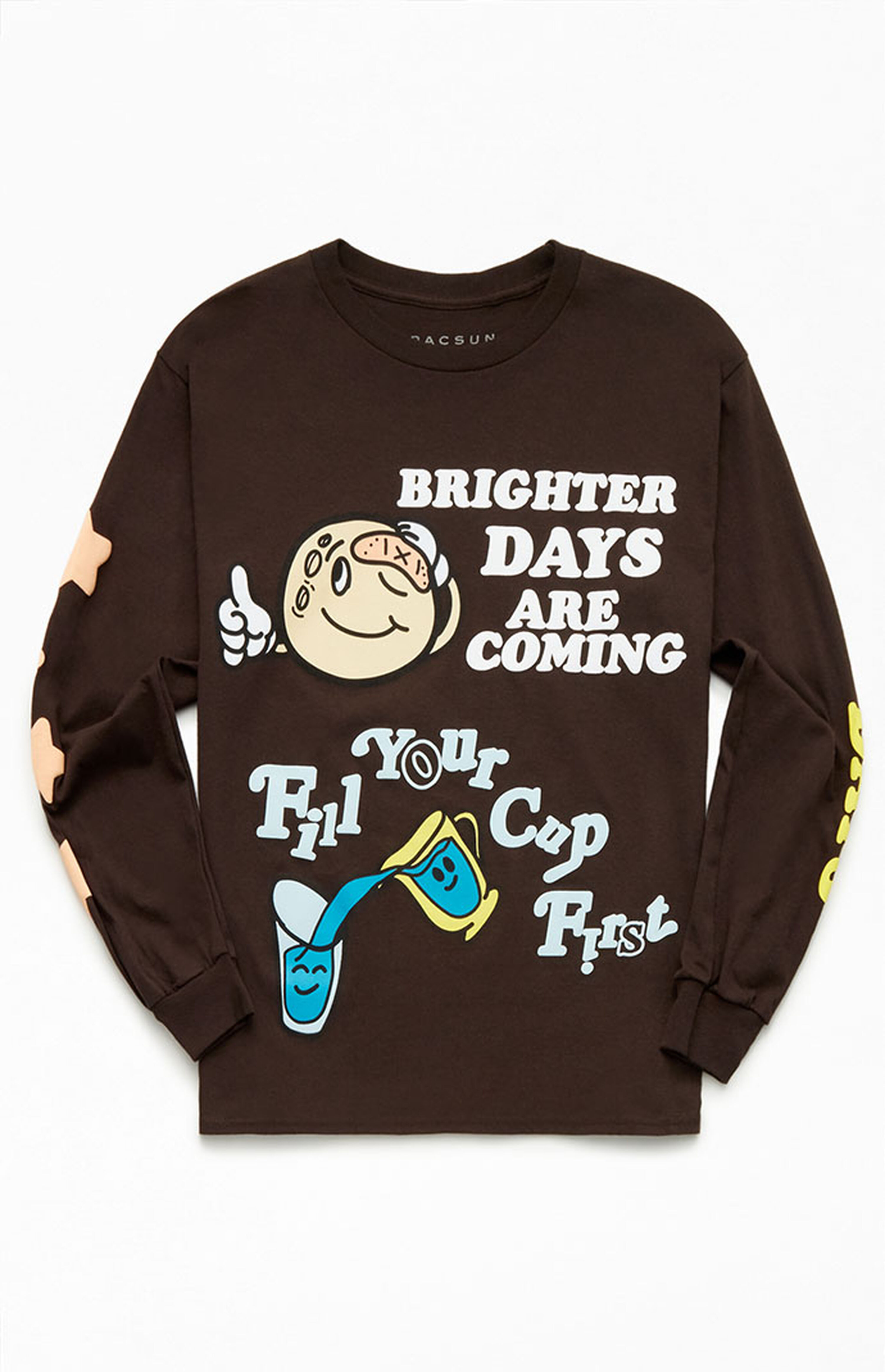 PacSun Brighter Days Are Coming Long Sleeve T-Shirt | PacSun