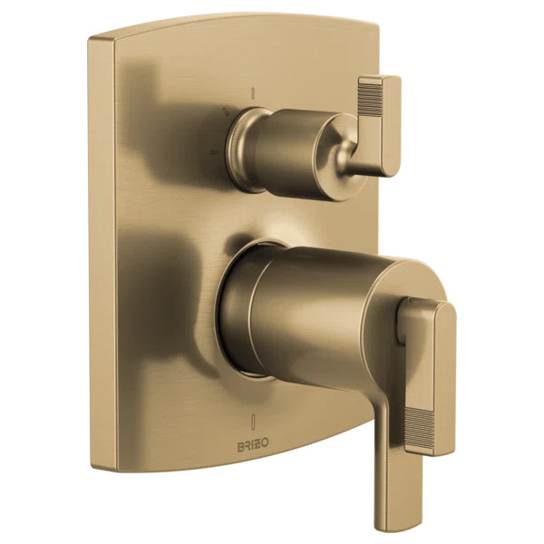 Kintsu® TempAssure® Thermostatic Valve with Integrated 3-Function Diverter Trim | Wayfair North America