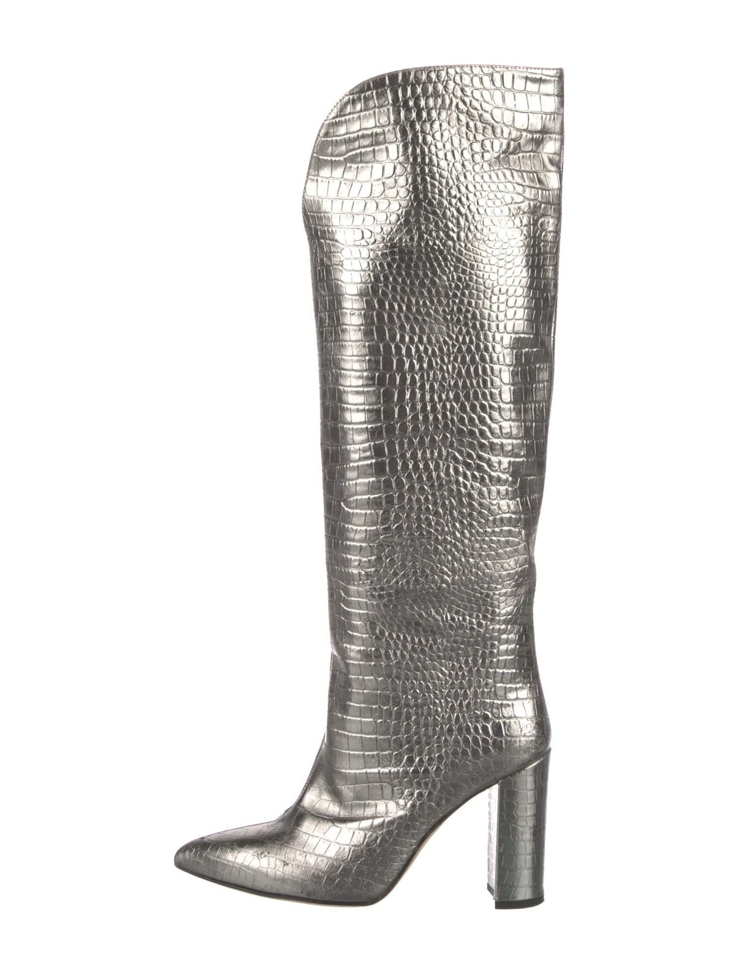 Embossed Leather Boots | The RealReal