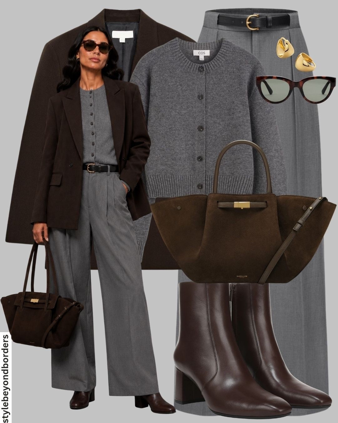 Blazer outfit styling 🤎💫



Tags: brown oversized blazer, grey cardigan, grey trousers, brown ankle boots, workwear, early fall look,zara

#LTKstyletip #LTKbag #LTKworkwear