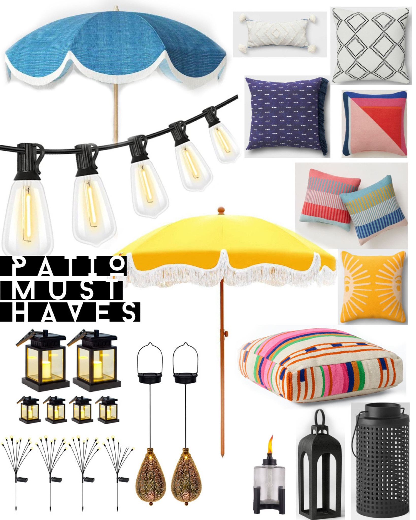 It’s officially patio season! Time for a refresh! 