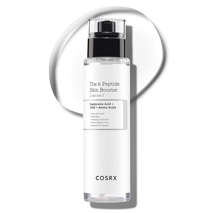 COSRX 6X Peptide Collagen Booster Toner Serum, Niacinamide & Hyaluronic Acid Skin Renewal Boostin... | Amazon (US)