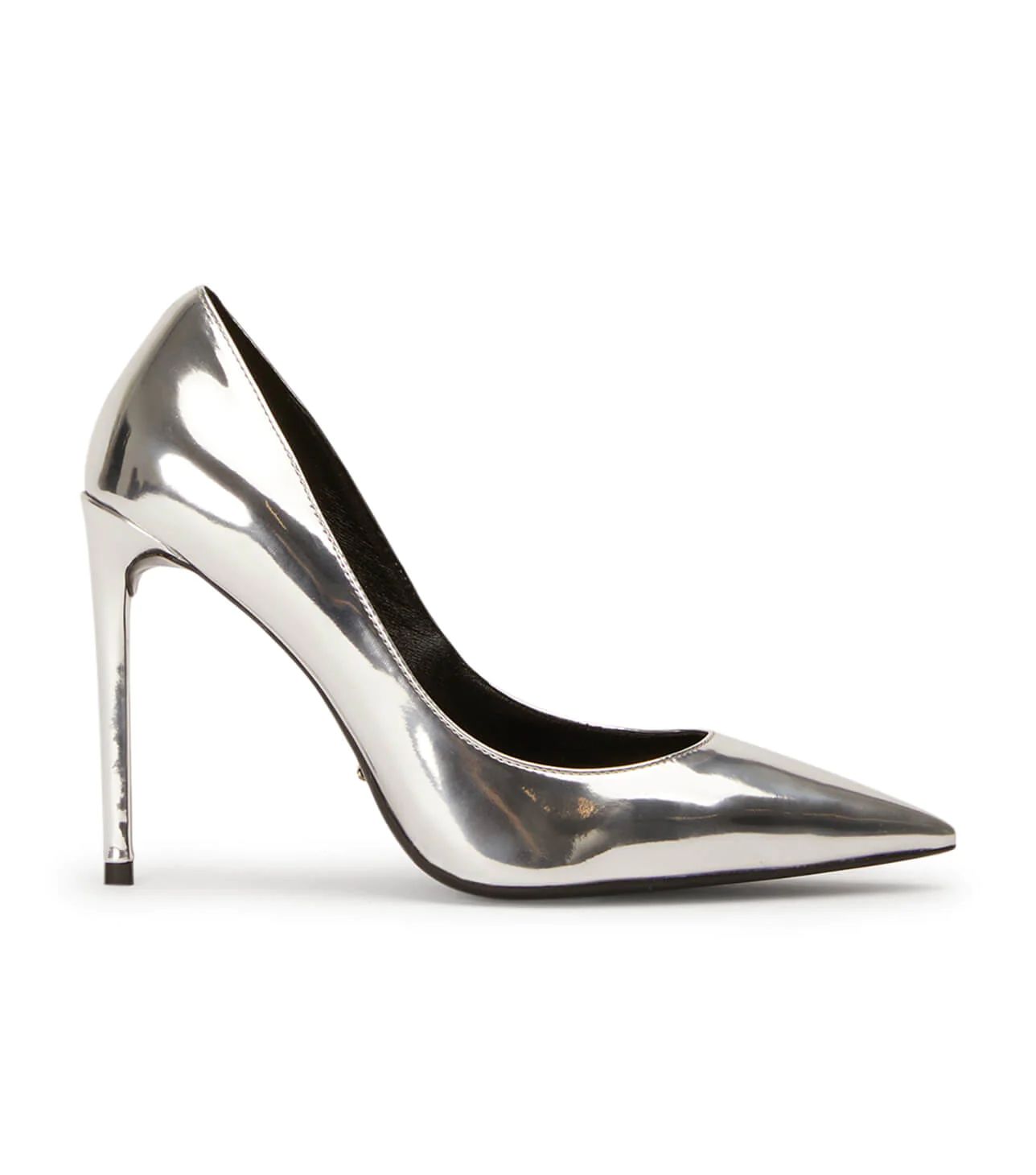 Anja Silver Shine Heels | Tony Bianco US