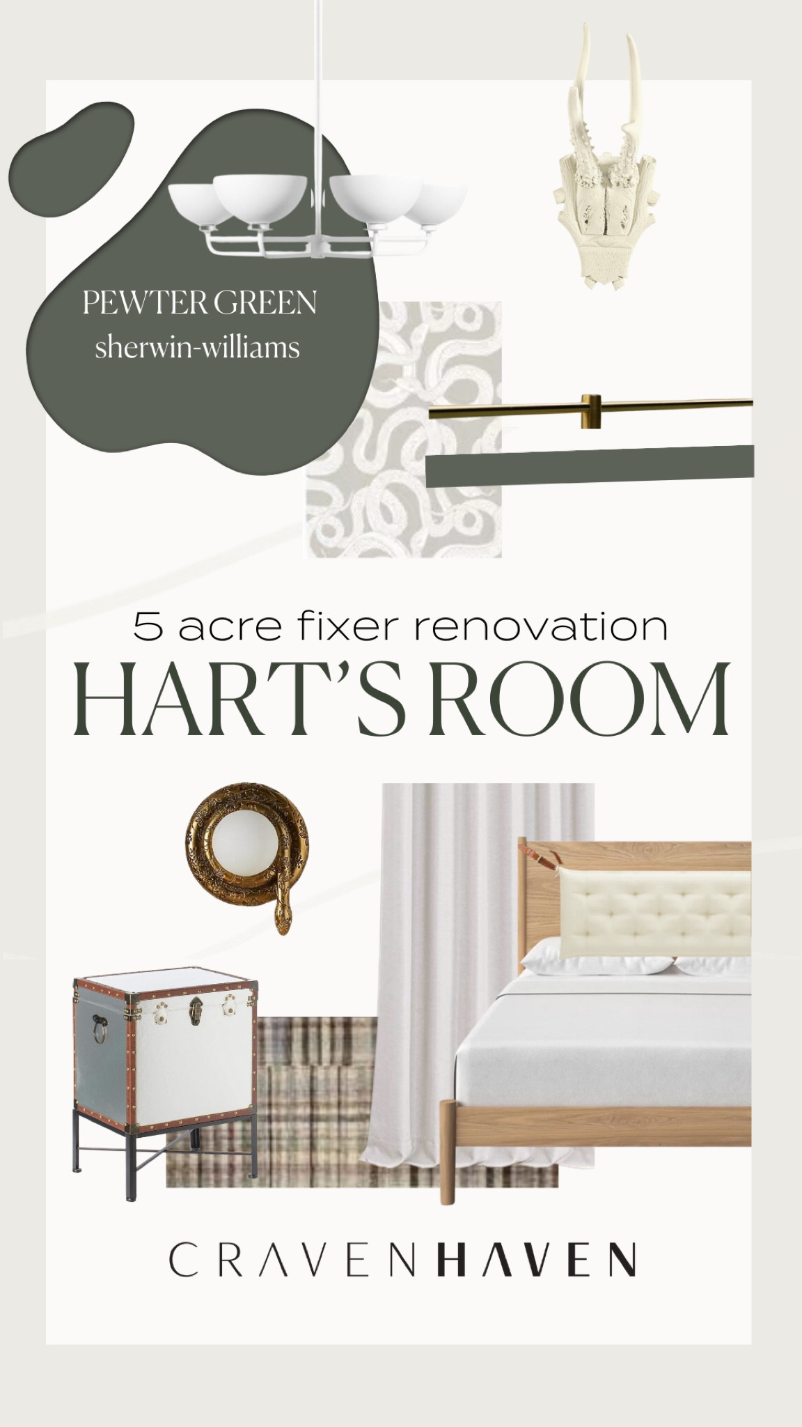 A little boy’s room that feels classic - yet magical and creepy and colorful - just like him!

#LTKhome