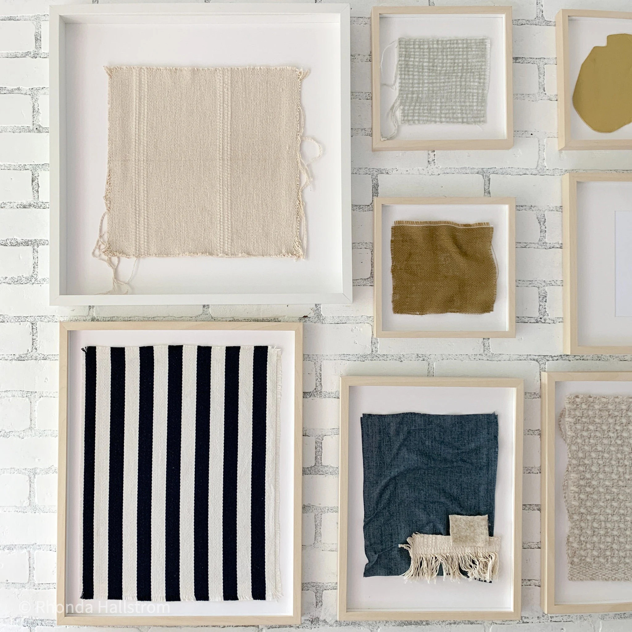 Modern Wall ArtModern Wall HangingFabric Wall ArtStriped | Etsy | Etsy (US)