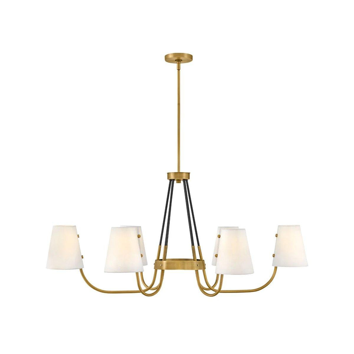 Maxton Linear Chandelier | Shades of Light