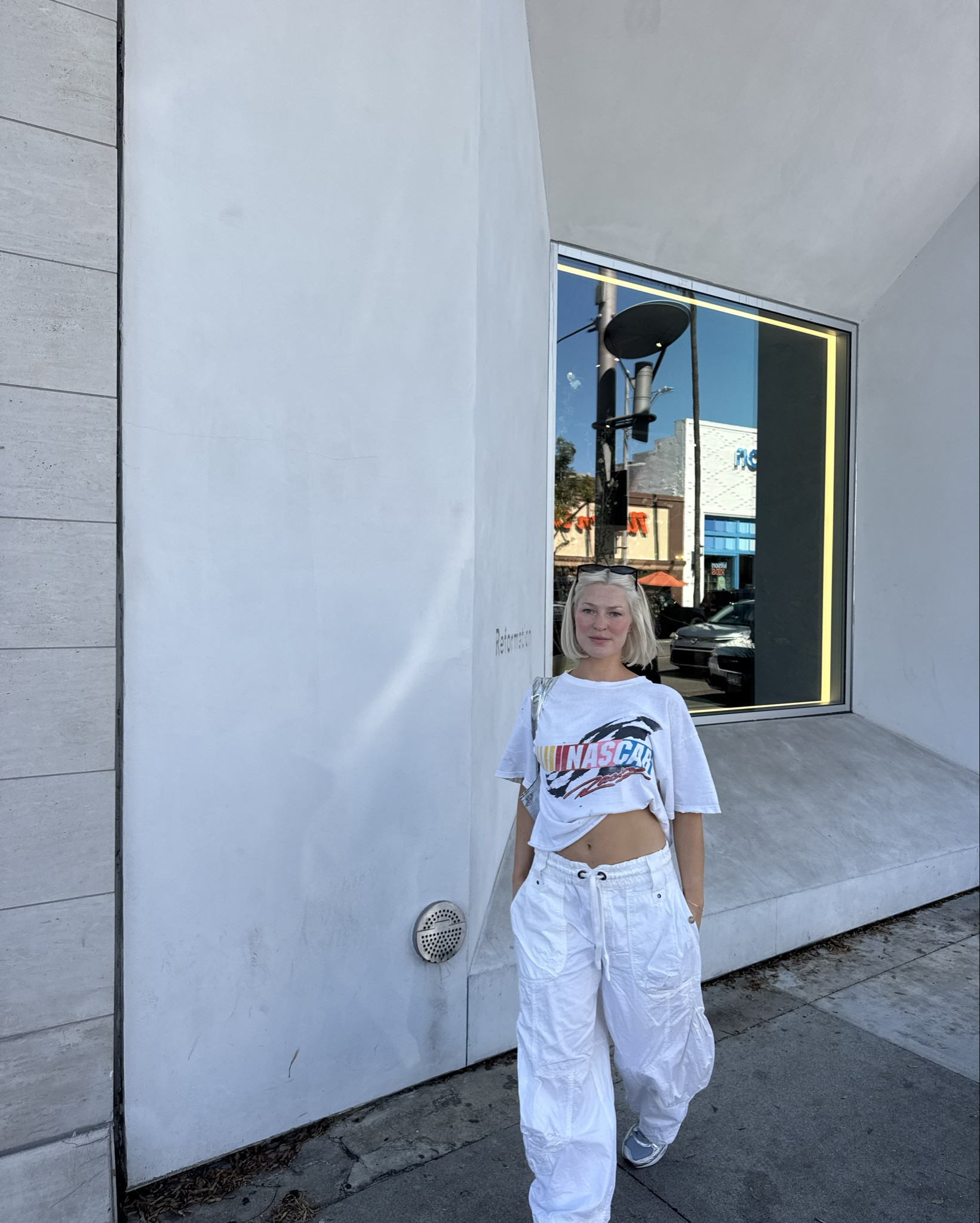 The perfect white cargos fo summmmer <33 

all white outfit, baggy pants, free people 

#LTKActive #LTKdayinmylife