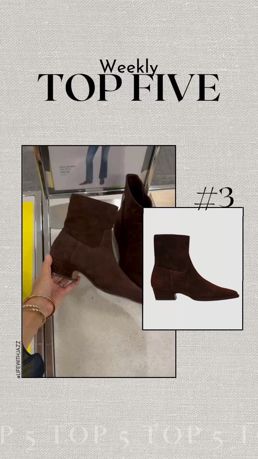 #3 bestseller: steve madden defne booties 

great low-heeled bootie for fall, this suede brown color is still fully-stocked for the nsale (ends 8/9)

fall boots / fall shoes

#LTKSeasonal #LTKSaleAlert