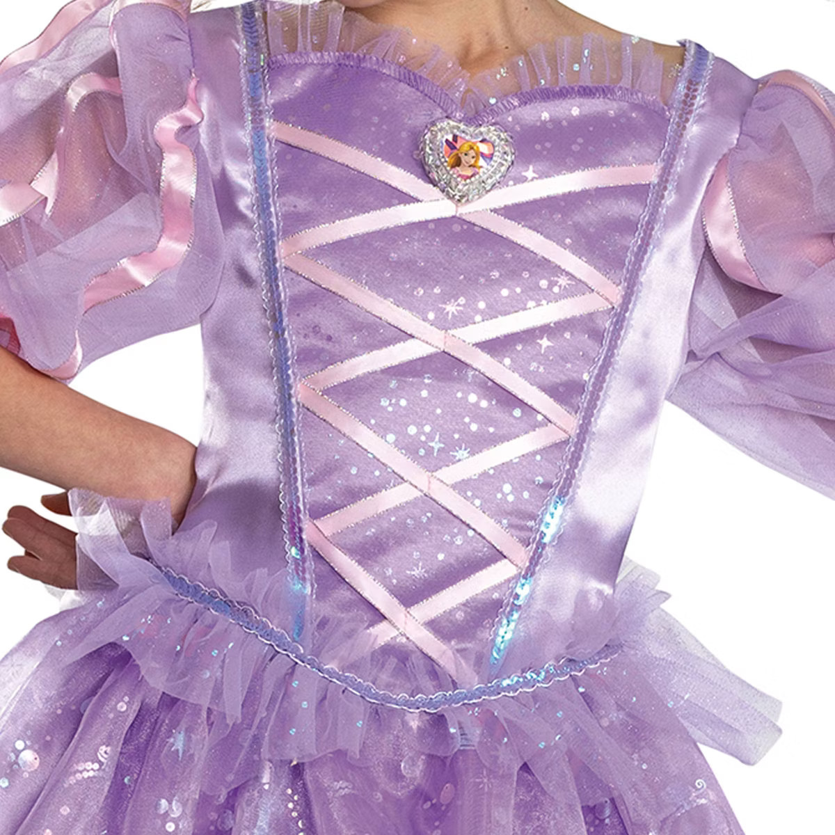 Disney Princess Kids' Tangled Rapunzel Deluxe Costume Dress Lavender | Target