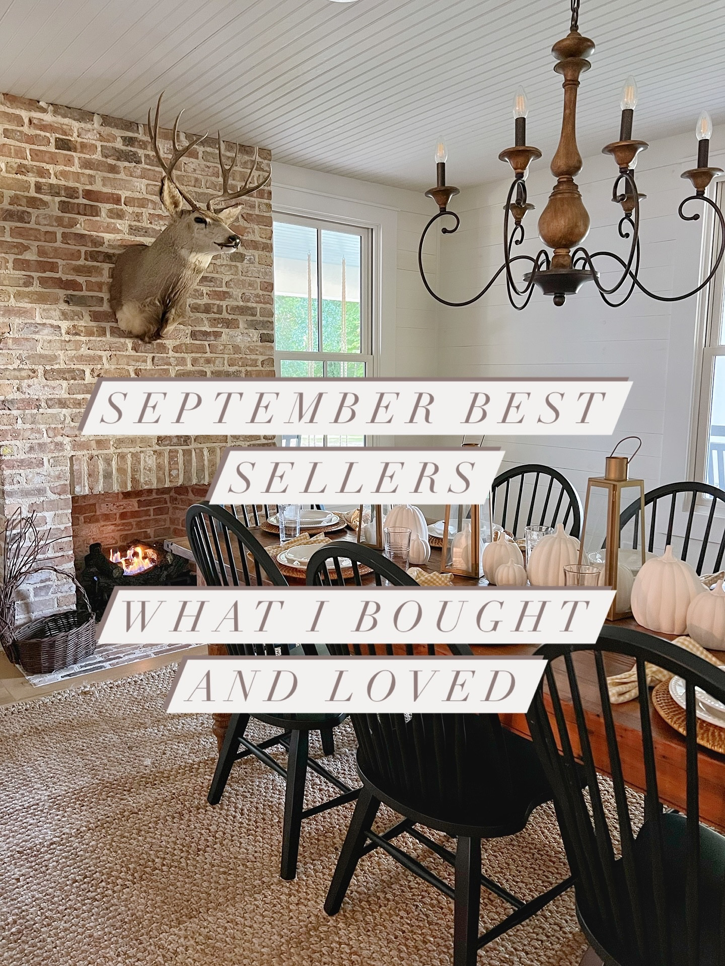 September best sellers are in and they didn't disappoint! From fall fashion, home decor and more..
✨Comment September to get the links to all of these items !