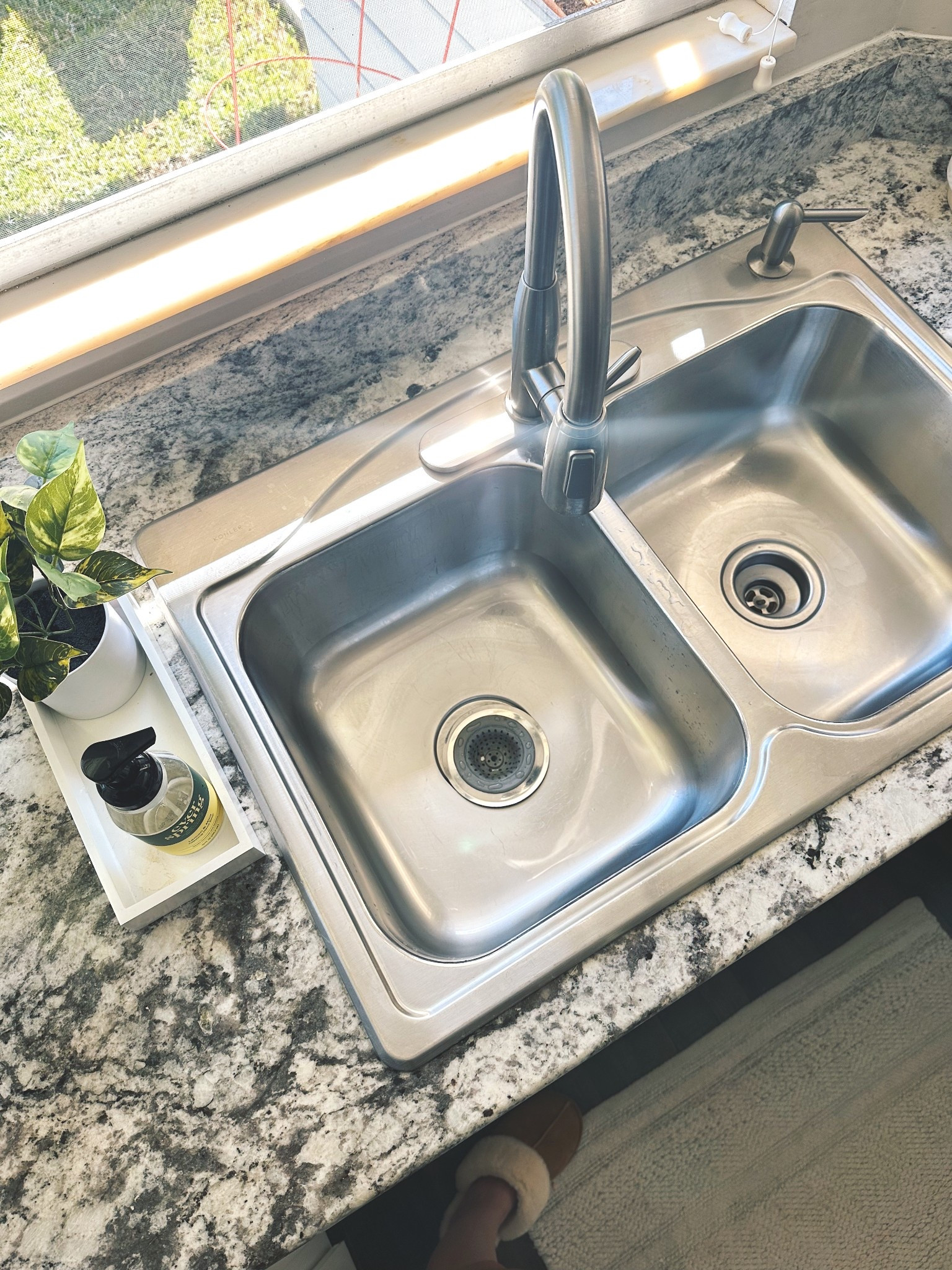Freshly cleaned sink ✨🫧

#LTKHome