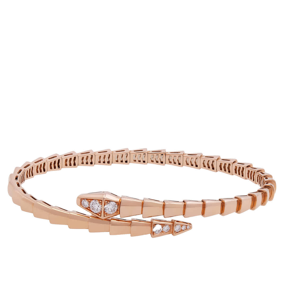 Bvlgari Serpenti Viper Bracelet in Rose Gold, Size M | Jomashop.com & JomaDeals.com