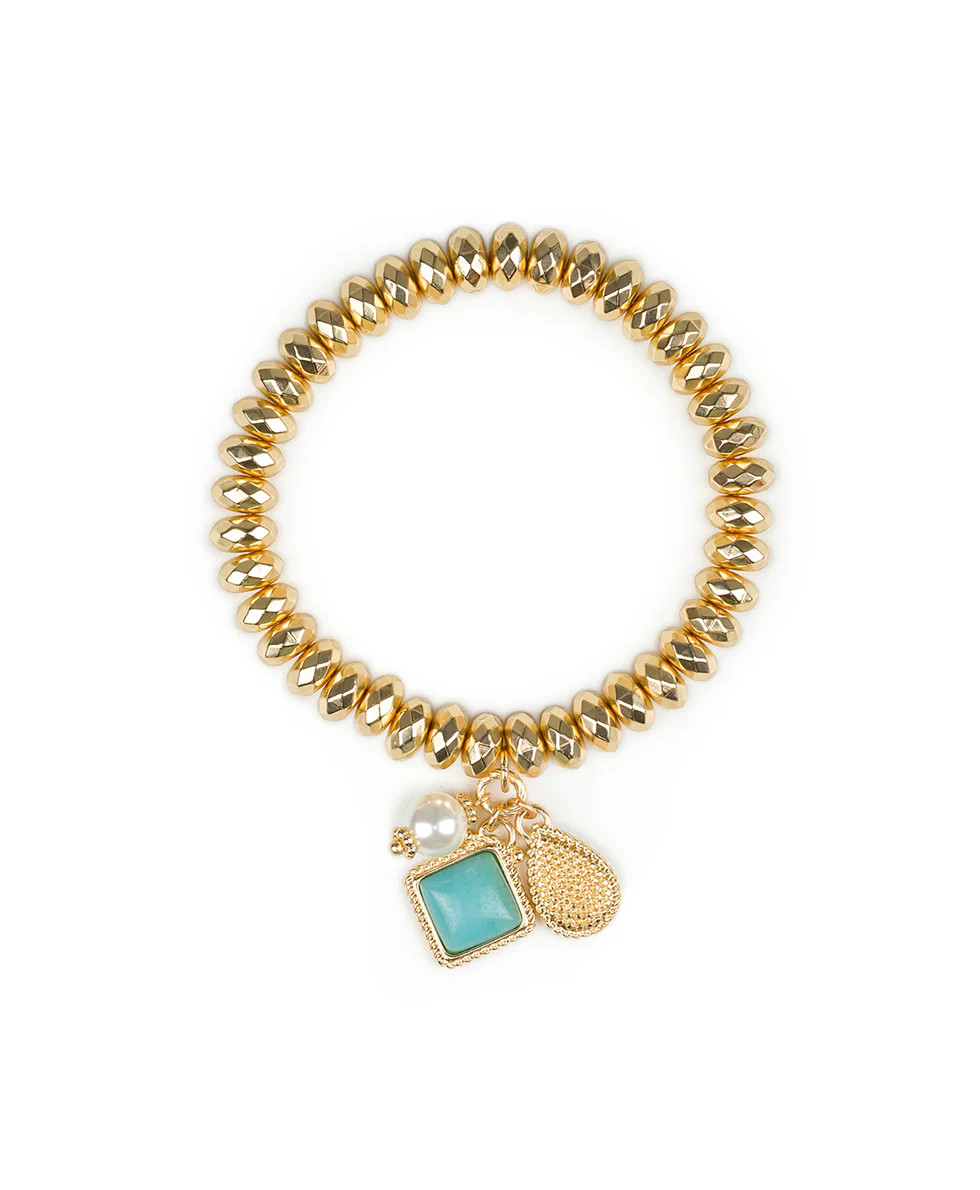 Square Cab Stretch Bracelet - Museum | Patricia Nash Designs