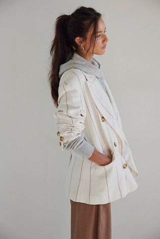Dean Double-Breasted Blazer | Free People (Global - UK&FR Excluded)