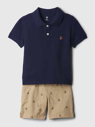 babyGap Polo Outfit Set | Gap (US)