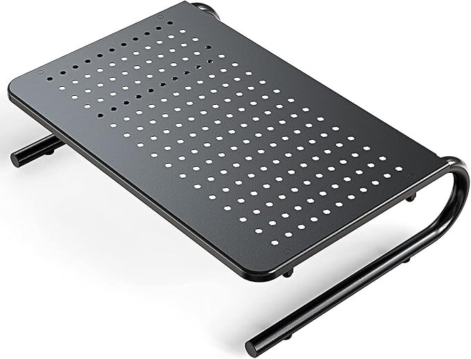 HUANUO Monitor Riser for Desk, Desk Organizer,Laptop Shelf w/Vented for Screen, Computer Stand fo... | Amazon (US)