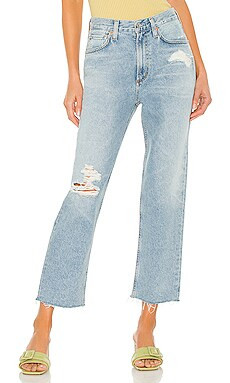 Citizens of Humanity Daphne Crop High Rise Stovepipe in Aster from Revolve.com | Revolve Clothing (Global)