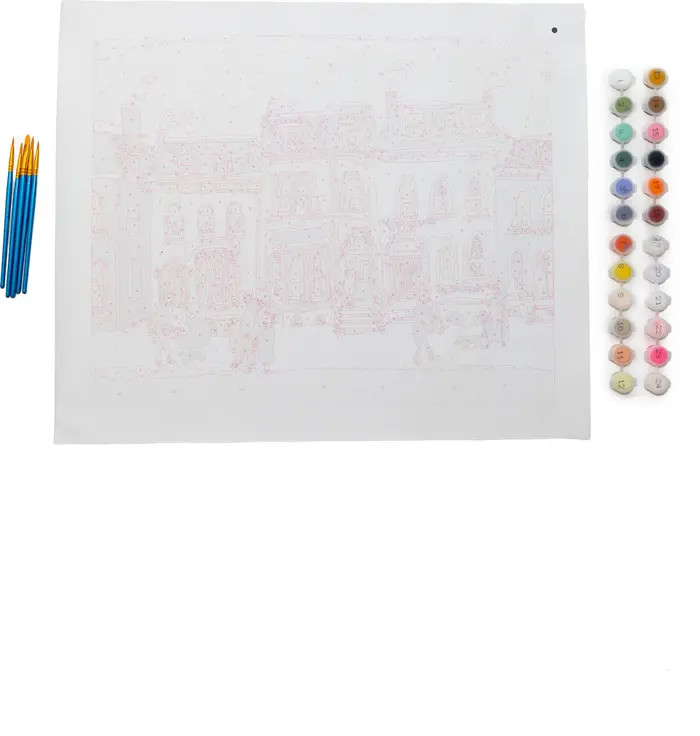 Paint Anywhere Holiday Townhome Paint-by-Numbers Set | Nordstrom | Nordstrom