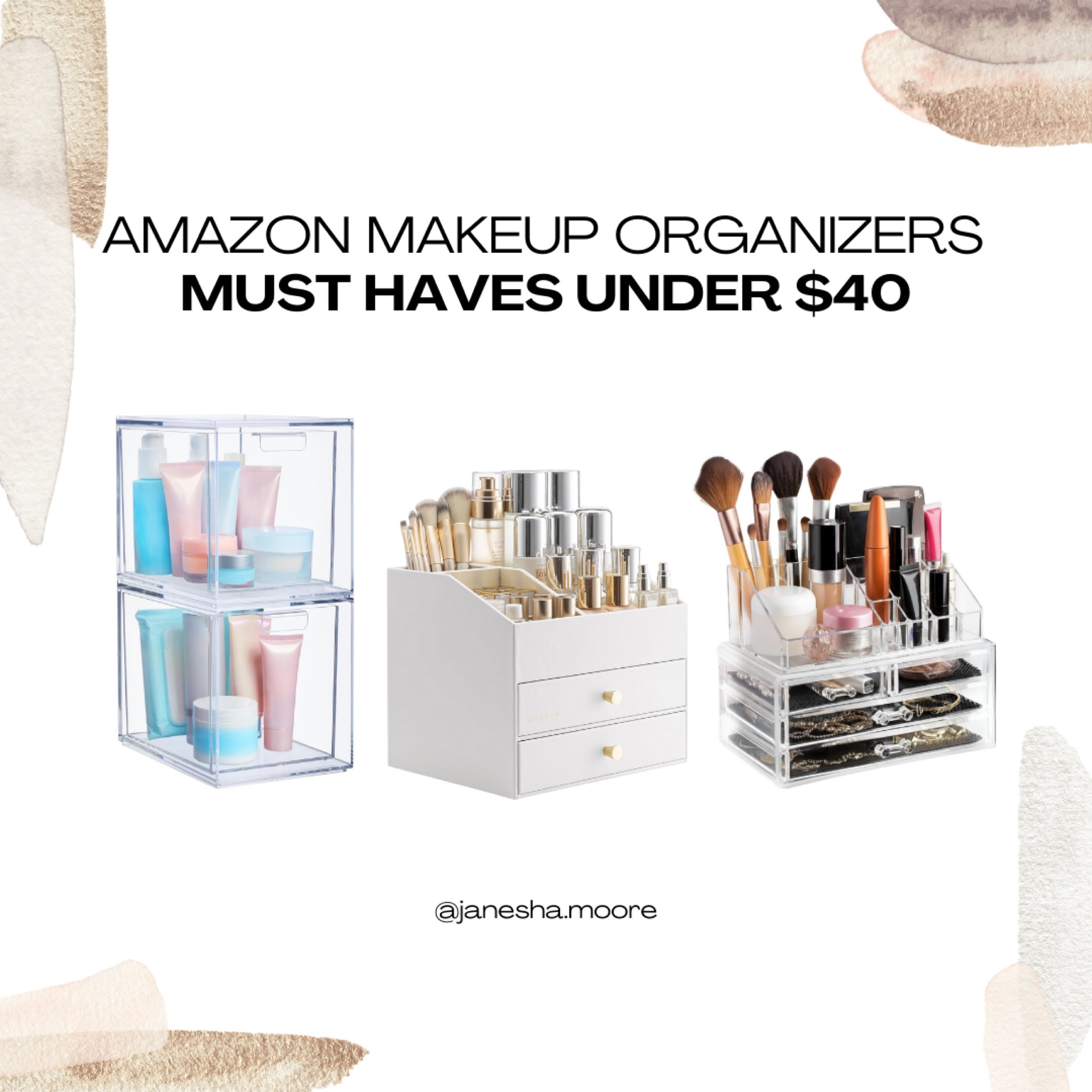 Amazon Makeup Organizers Must-Haves Under $40

#LTKhome #LTKfindsunder50